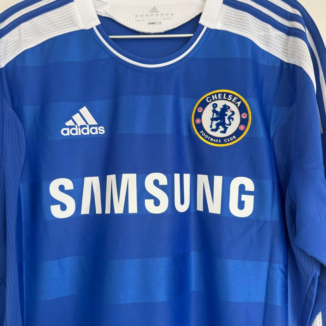 「正規品」 チェルシー 11/12 ランパード サッカー 長袖ユニフォーム M