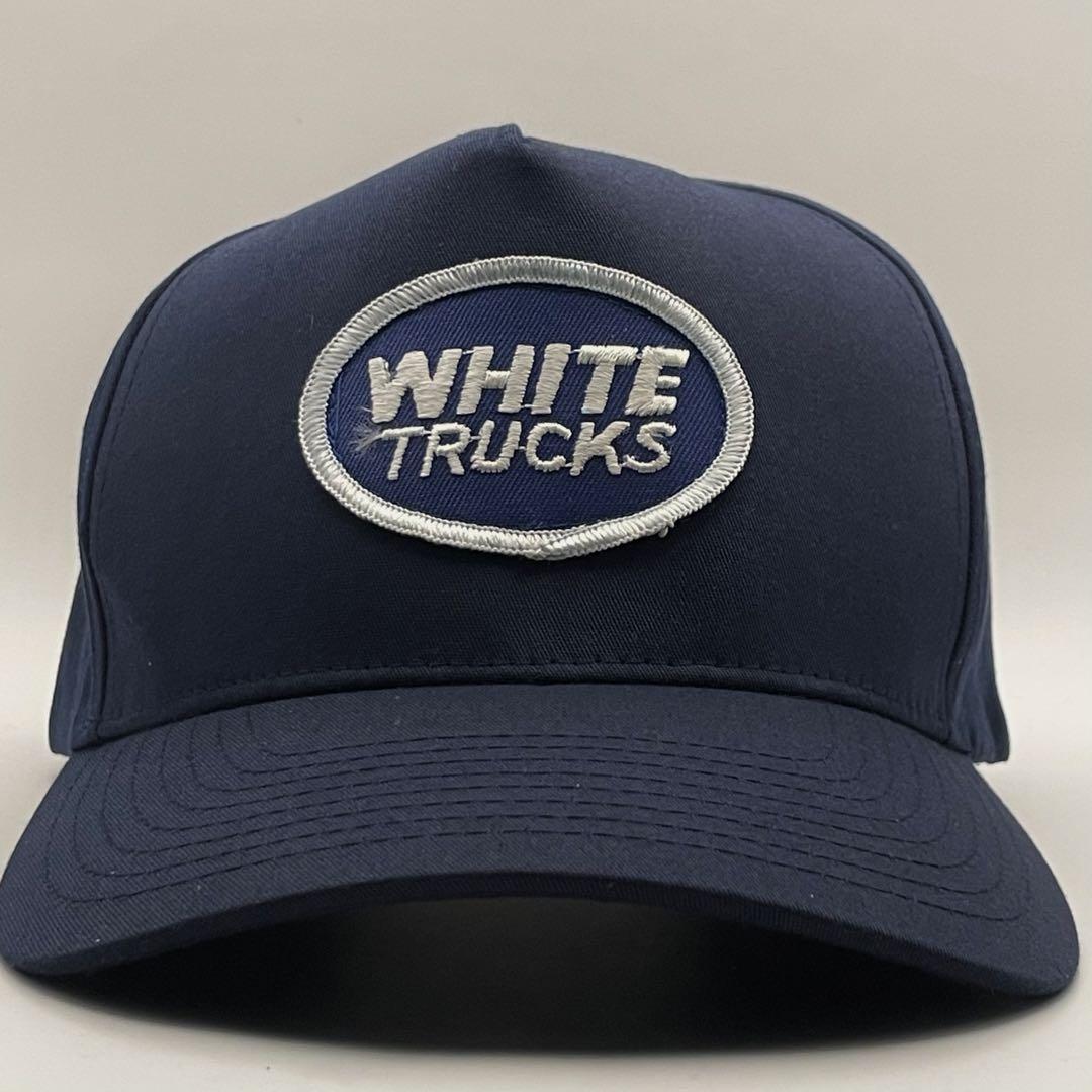 【ビンテージ】トラッカーキャップ　70'sWHITE