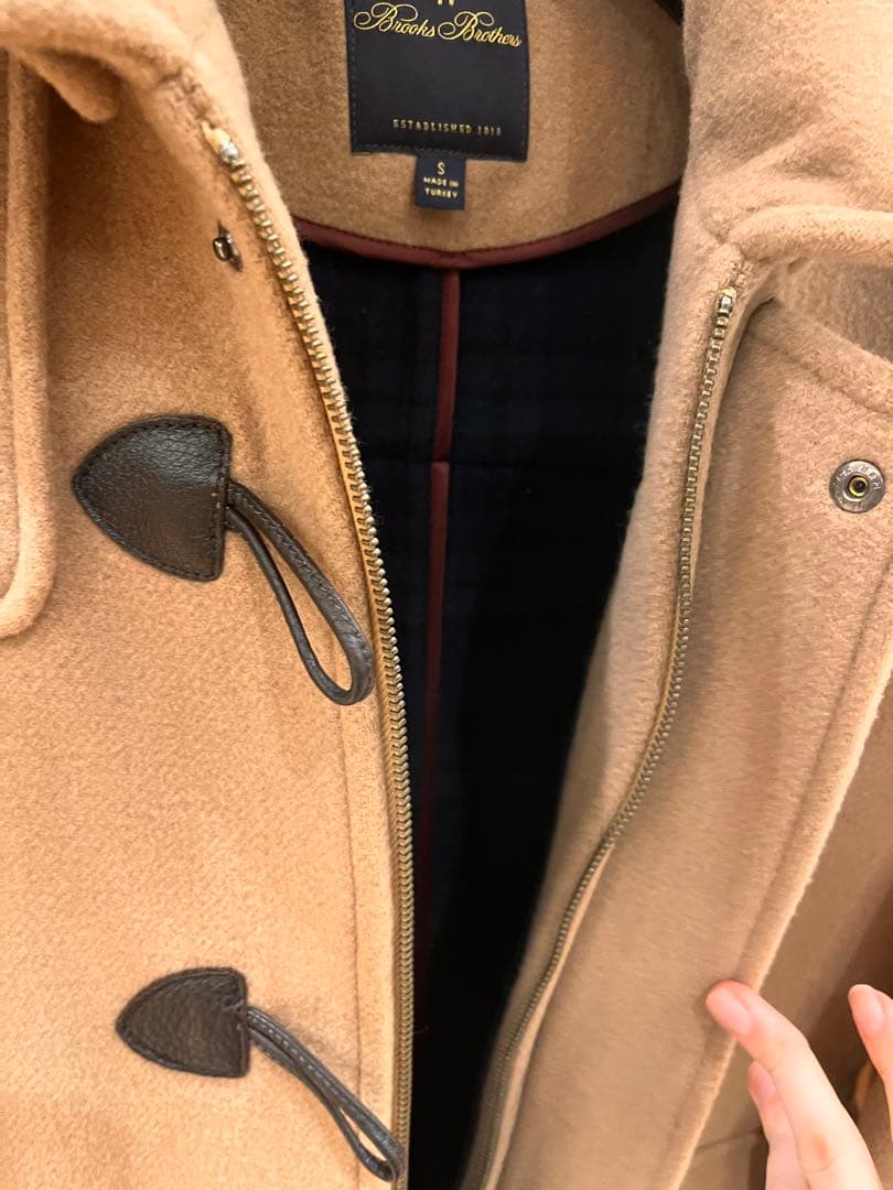 ブルックスブラザーズ メルトンダッフルコート