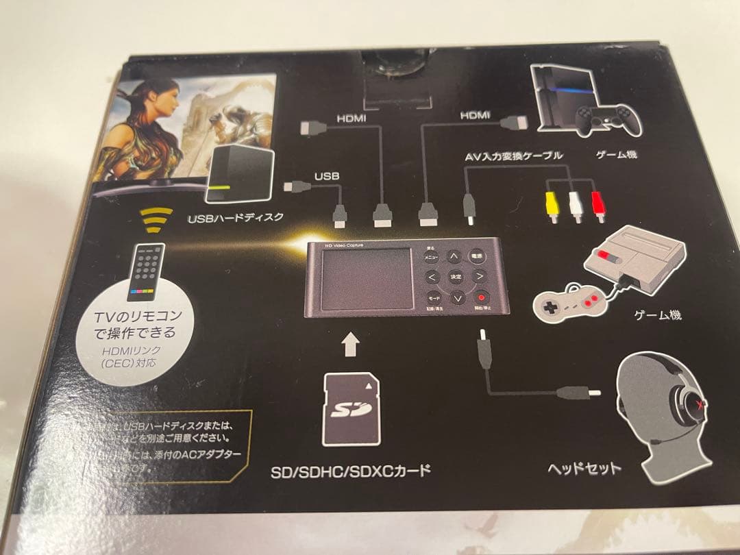 付属品全てあり　I-O DATA HDMIキャプチャー GV-HDREC