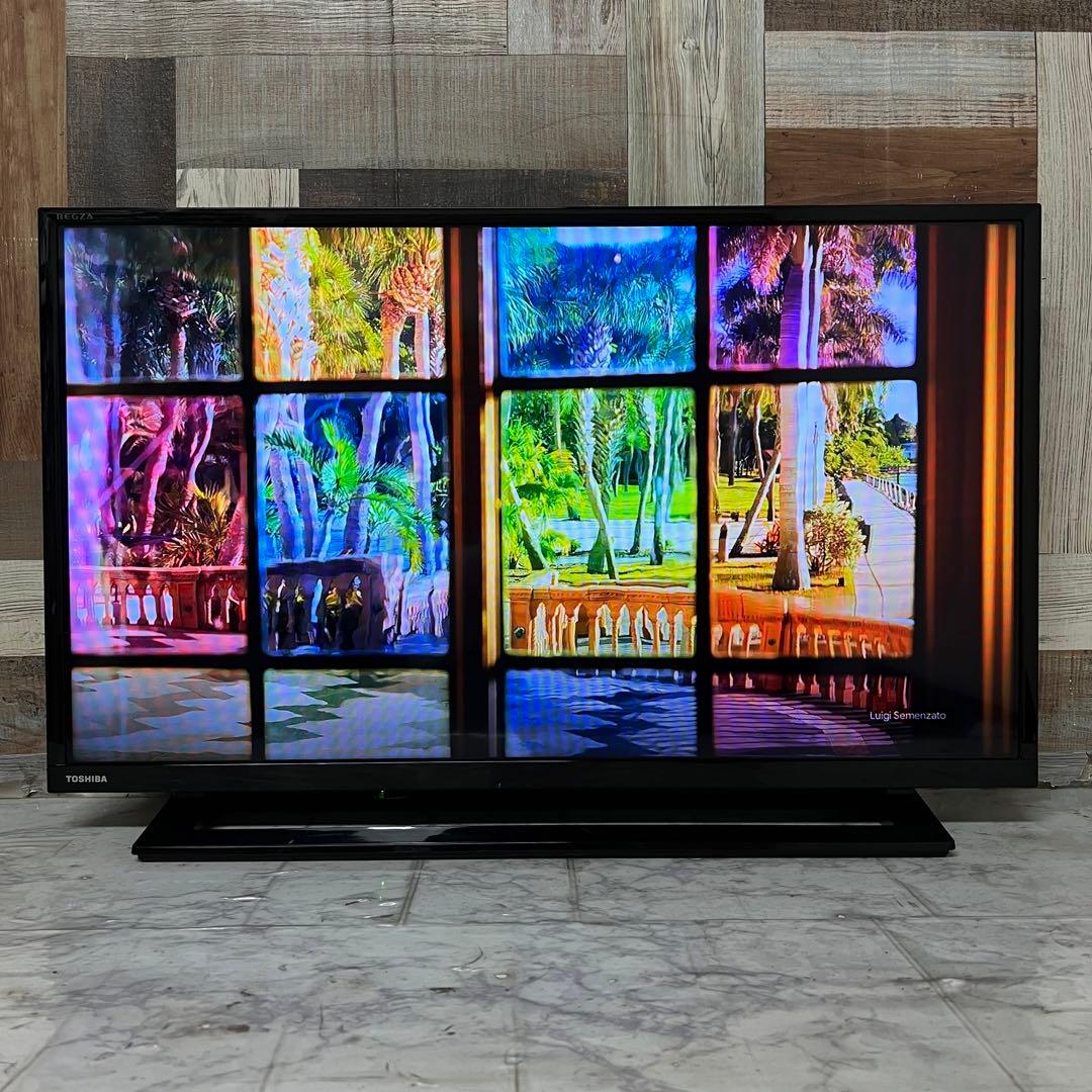 即日受渡❣️全国送料込4年前購入東芝32型テレビWチューナー外付けHDD録画対応