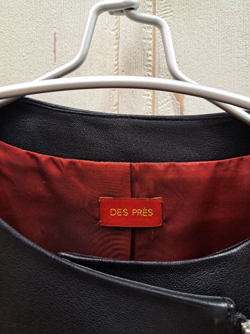 ns310TOMORROWLAND DES PRES ラムレザー