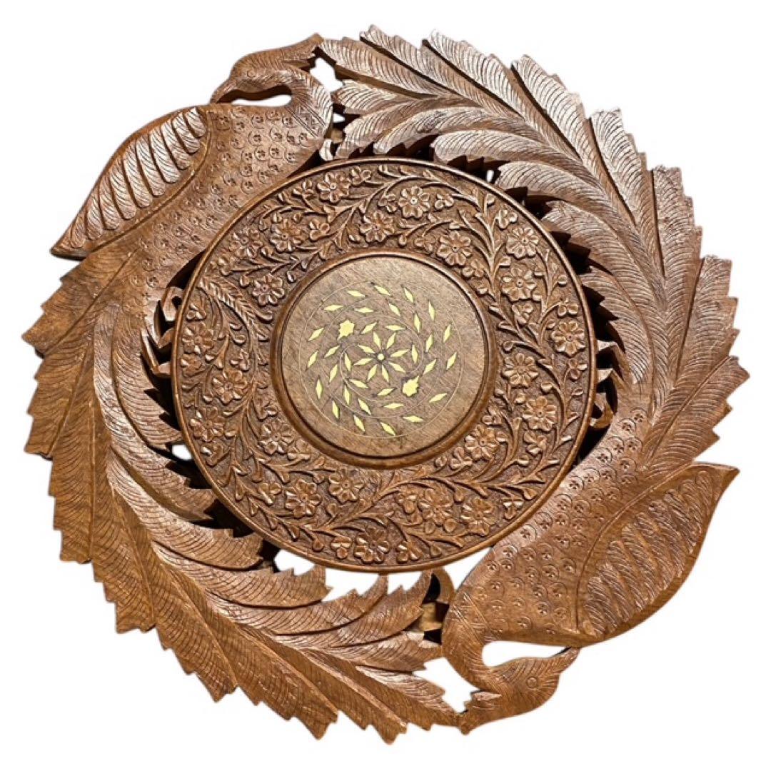 アジアン　サイドテーブル　ミニテーブル　置き台　25イ302