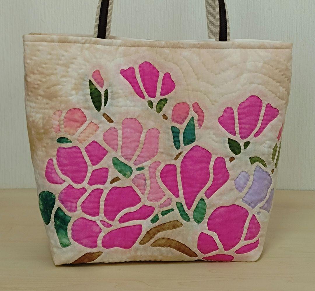 マグノリア・ハンドメイド・ハワイアンキルトバッグ