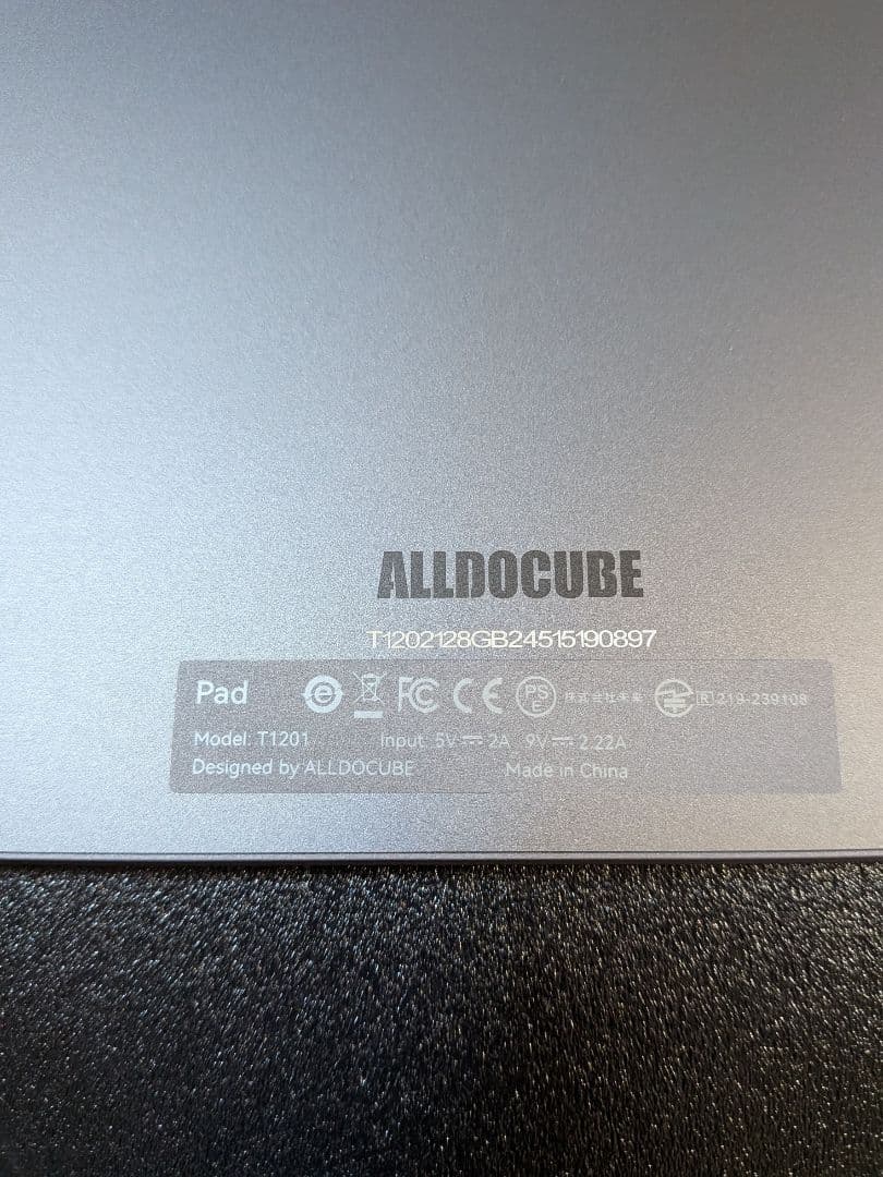 iPlay60 Pad Pro ALLODOCUBE 本体 純正ケース付