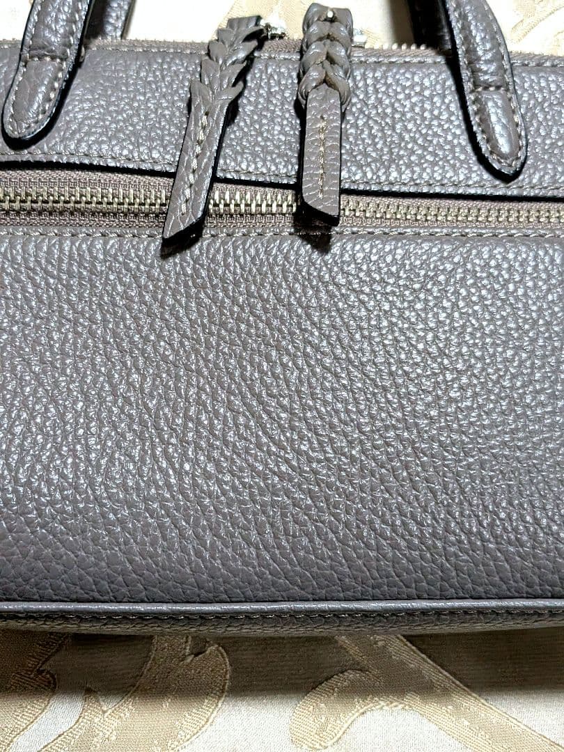 グレー ハンドバッグ