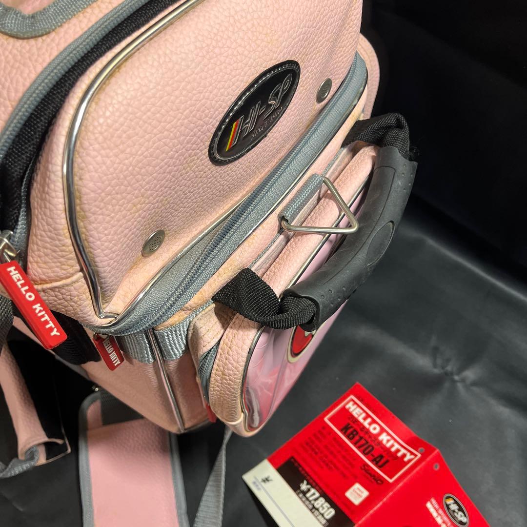 ハローキティ　ヴィンテージ　ボーリングバッグ　ピンク　レア