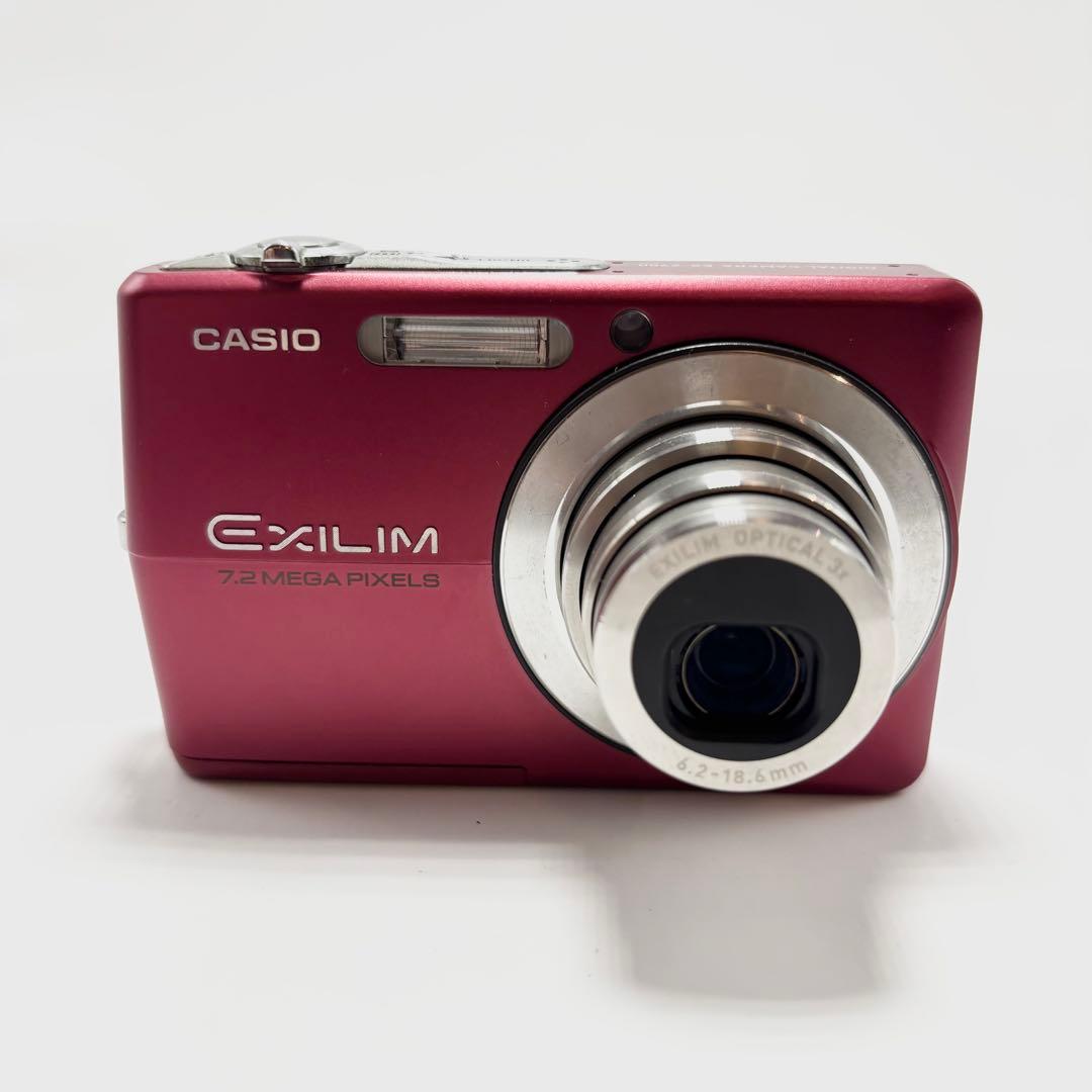 【美品】CASIO EXILIM EX-Z700 レッド デジタルカメラ