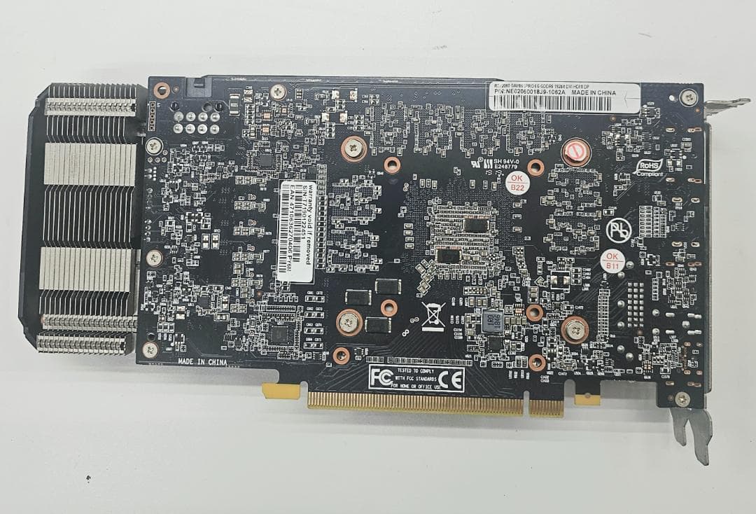 PALIT GeForce RTX2060 GAMING PRO 6G 動作品