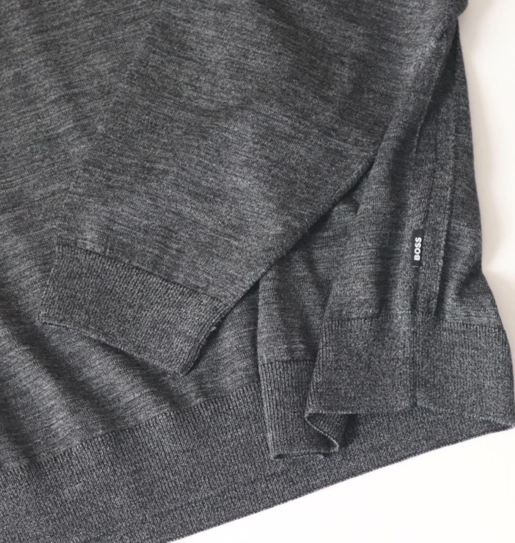 新品【HUGO BOSS ボス】毛100％ タートルネック ニットセーター 3L