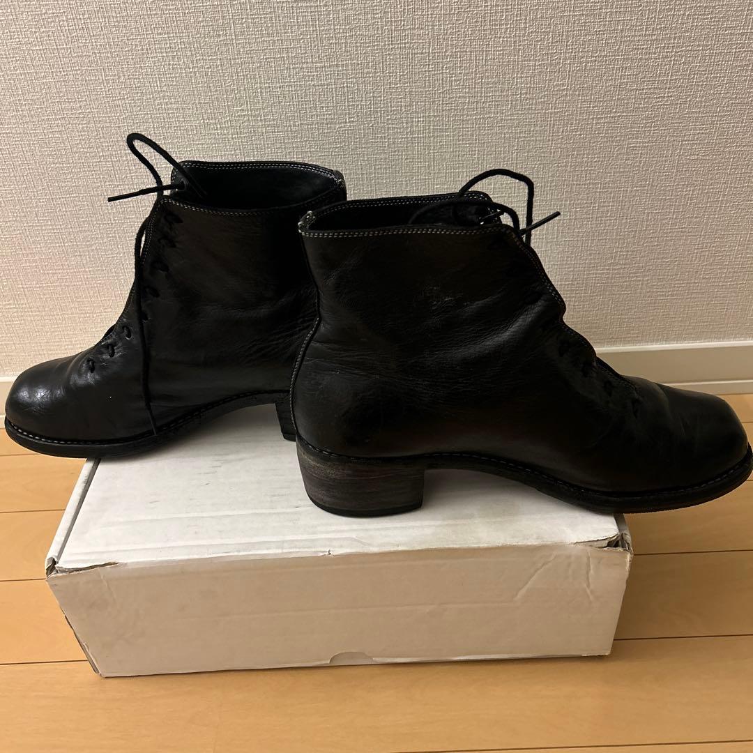 靴 PL11L. Laced Up Boots Horse GUIDI.