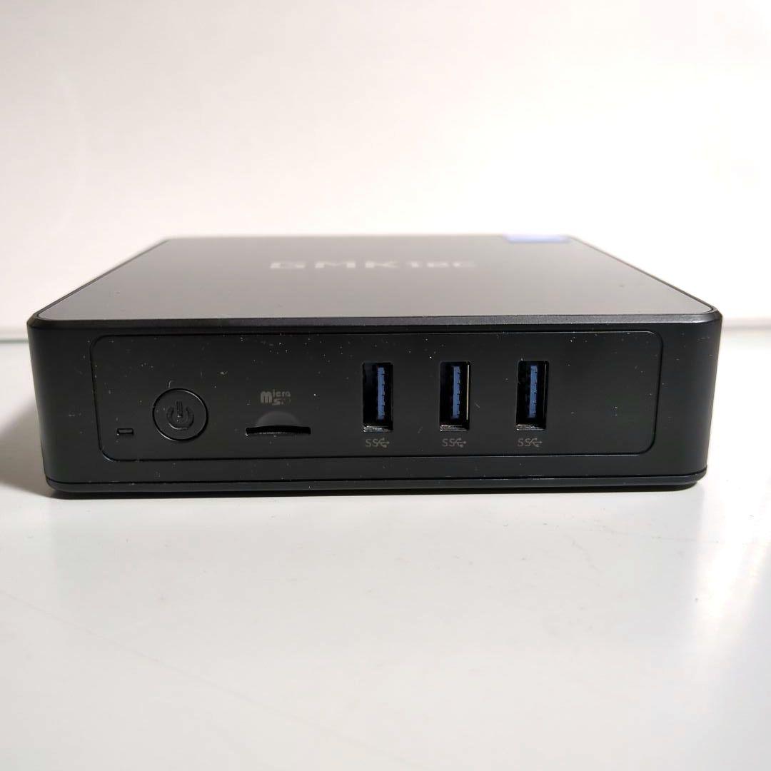GMKtec NucBox3 ミニPC ファンレス無音