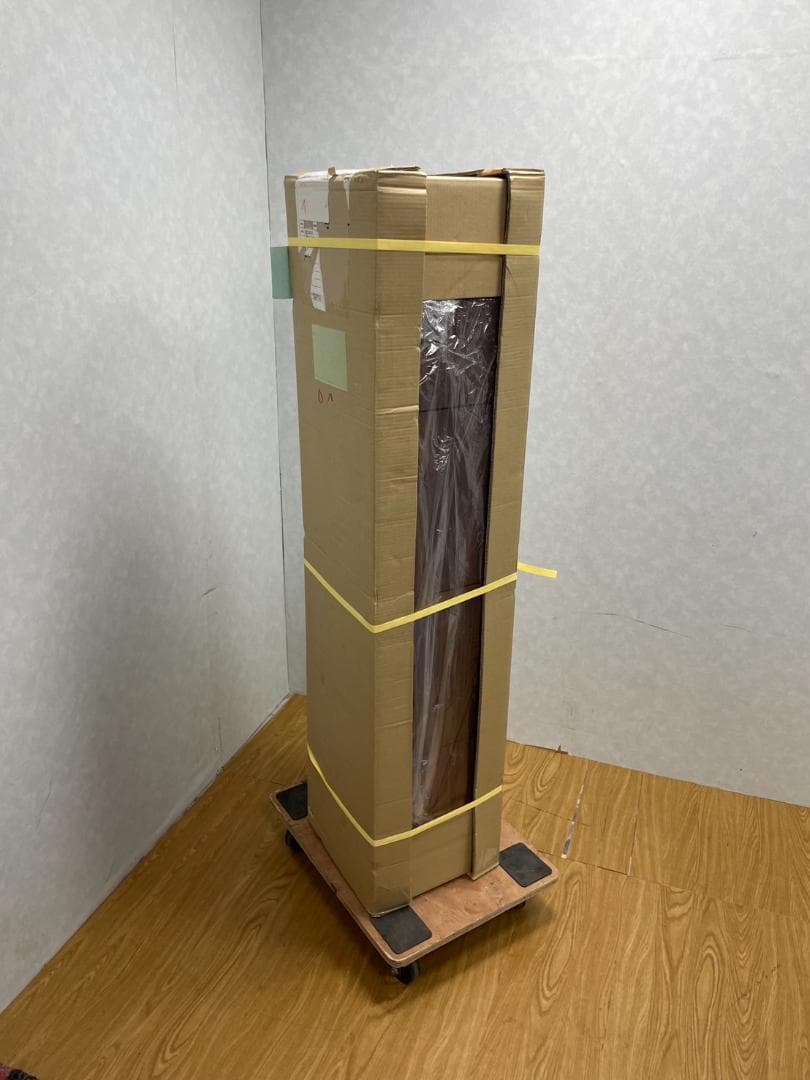 K♢151 パモウナ 食器棚 EC-VL140U 上置ロータイプ 未使用訳あり品