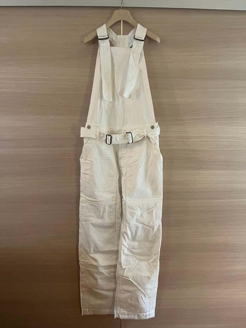 週末セール　DRIES VAN NOTEN ホワイトオーバーオール S