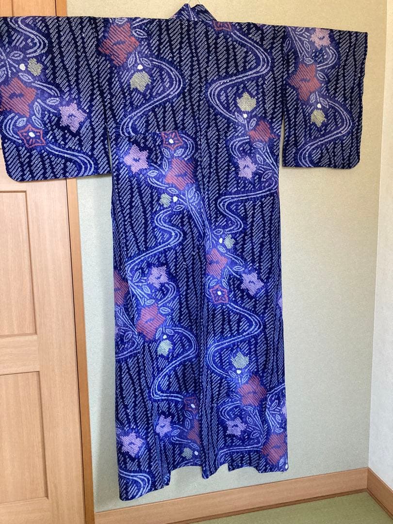 有松しぼり浴衣