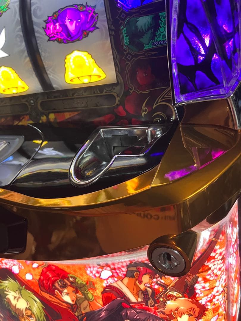 パチスロ実機　S甲鉄城のカバネリ　全員集合パネル　不要機付き