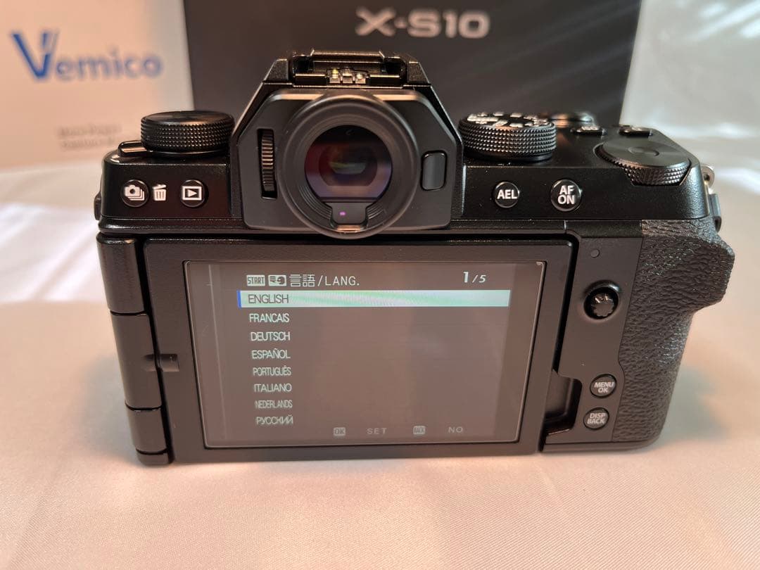 【元箱他完備】X-S10 Xメンテナンスプロ実施済/L型ブラケット/充電器
