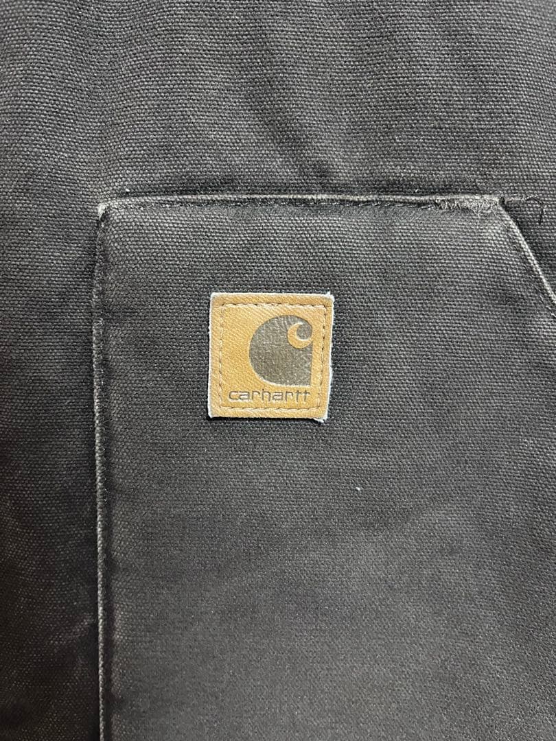 【美品】Carhartt カーハート ダックベスト ダークブラウン DKB