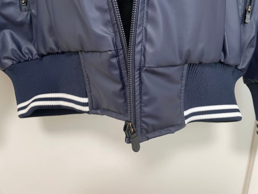 美品　ミズノプロ　グラウンドコート　Oサイズ　ネイビー