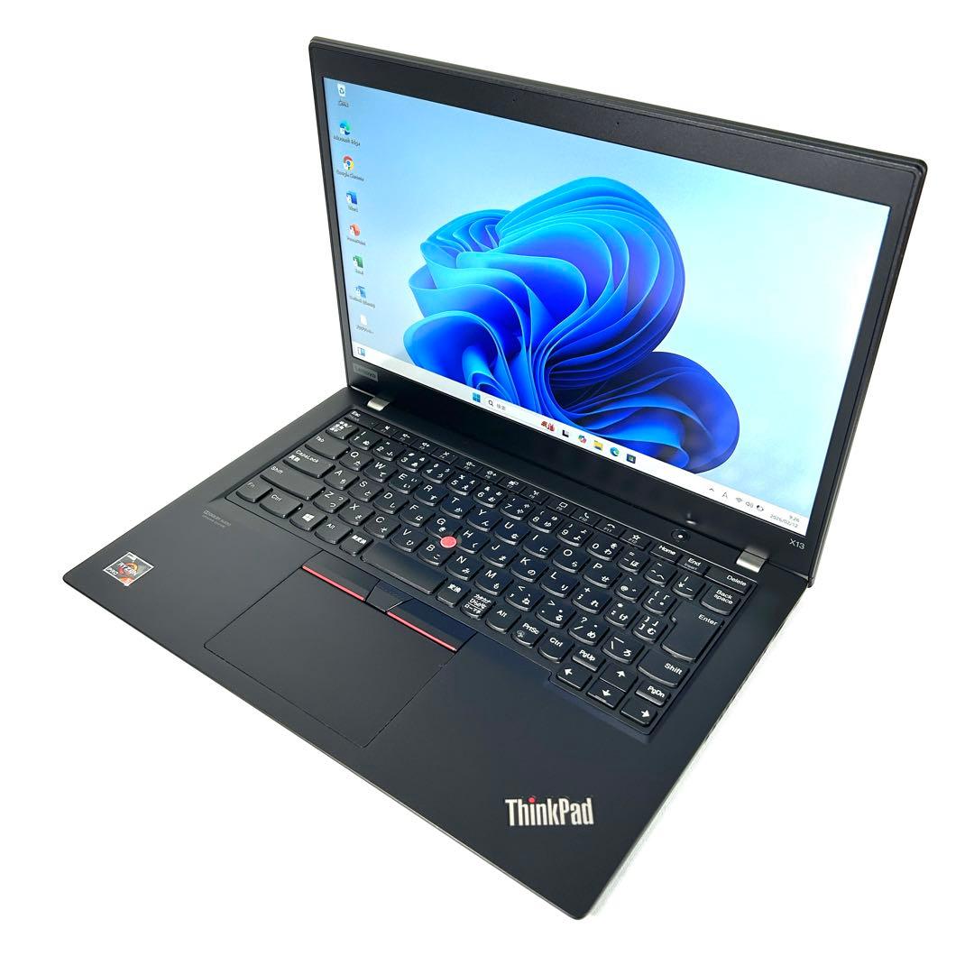 美品 Lenovo ThinkPad X13 Gen1 バッテリー超良好 FHD