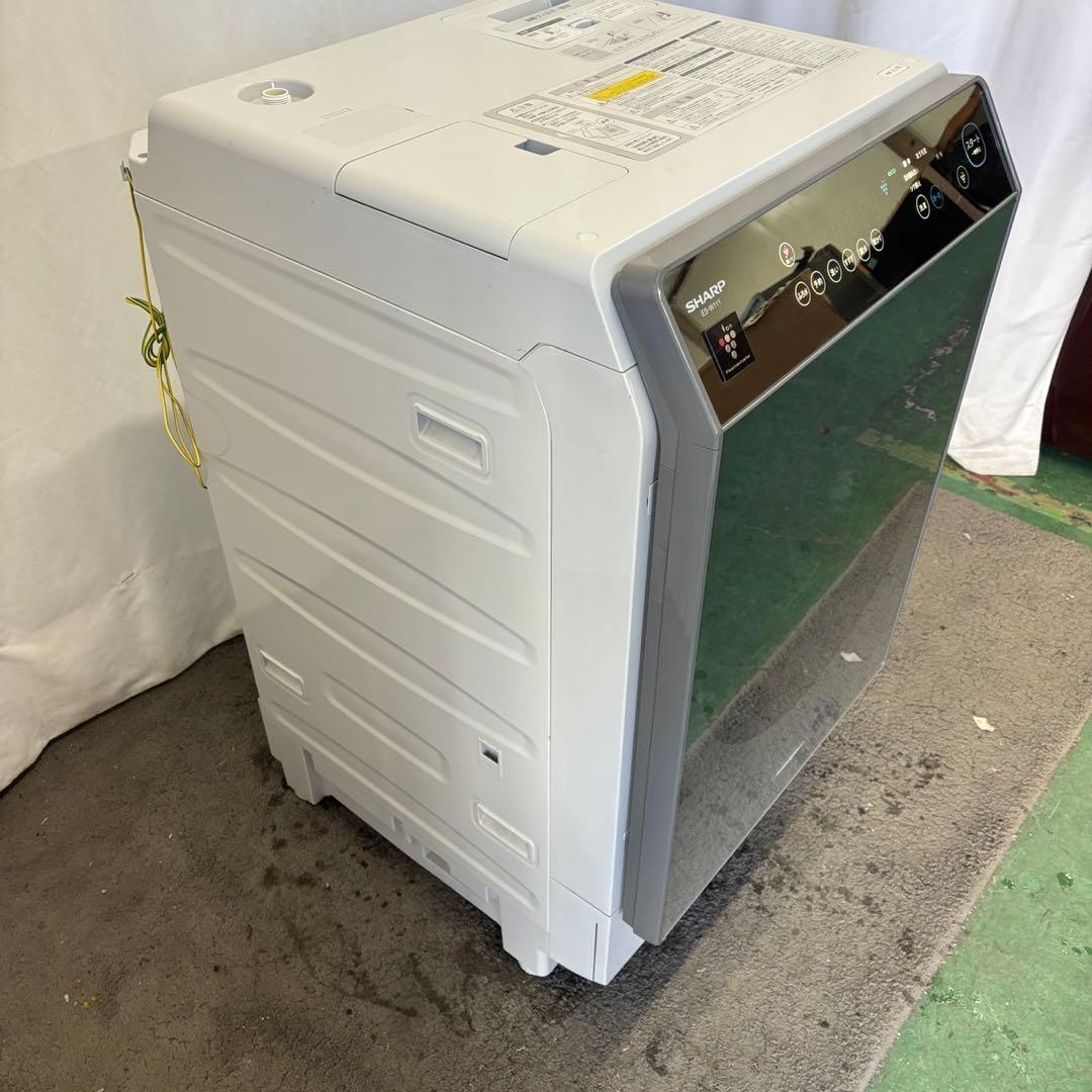 M 85　SHARP　ドラム式洗濯機　11キロ　左開　綺麗 設置無料　安い