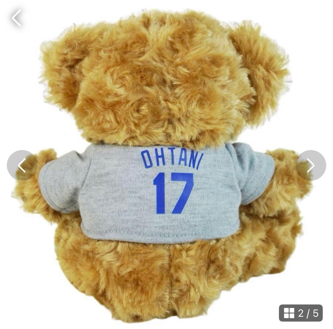 公式ライセンスベア 大谷翔平 ロサンゼルスドジャースぬいぐるみ・キーホルダー