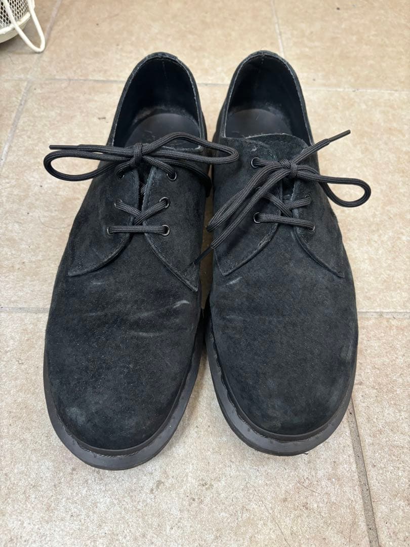 値下げ！ドクターマーチン 黒スエード