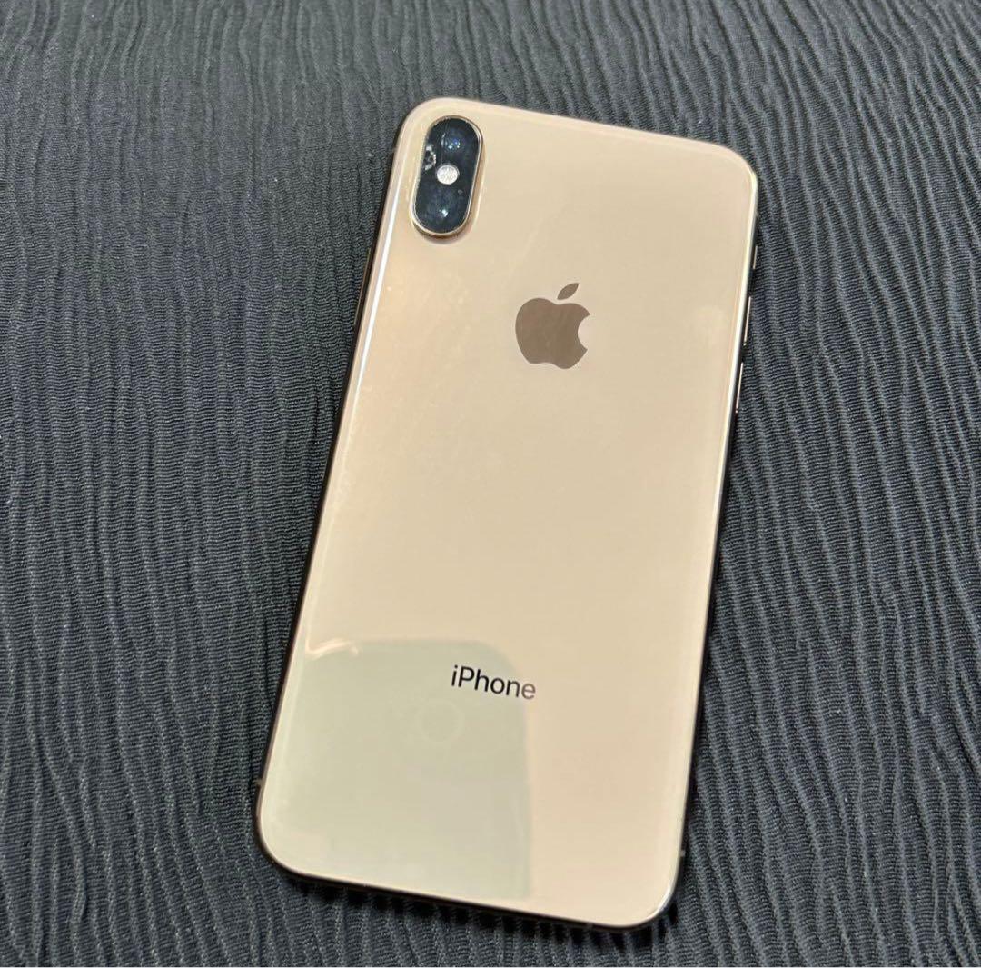 八　ジャンク品　iPhone Xs 256GB ゴールド　SIMフリー