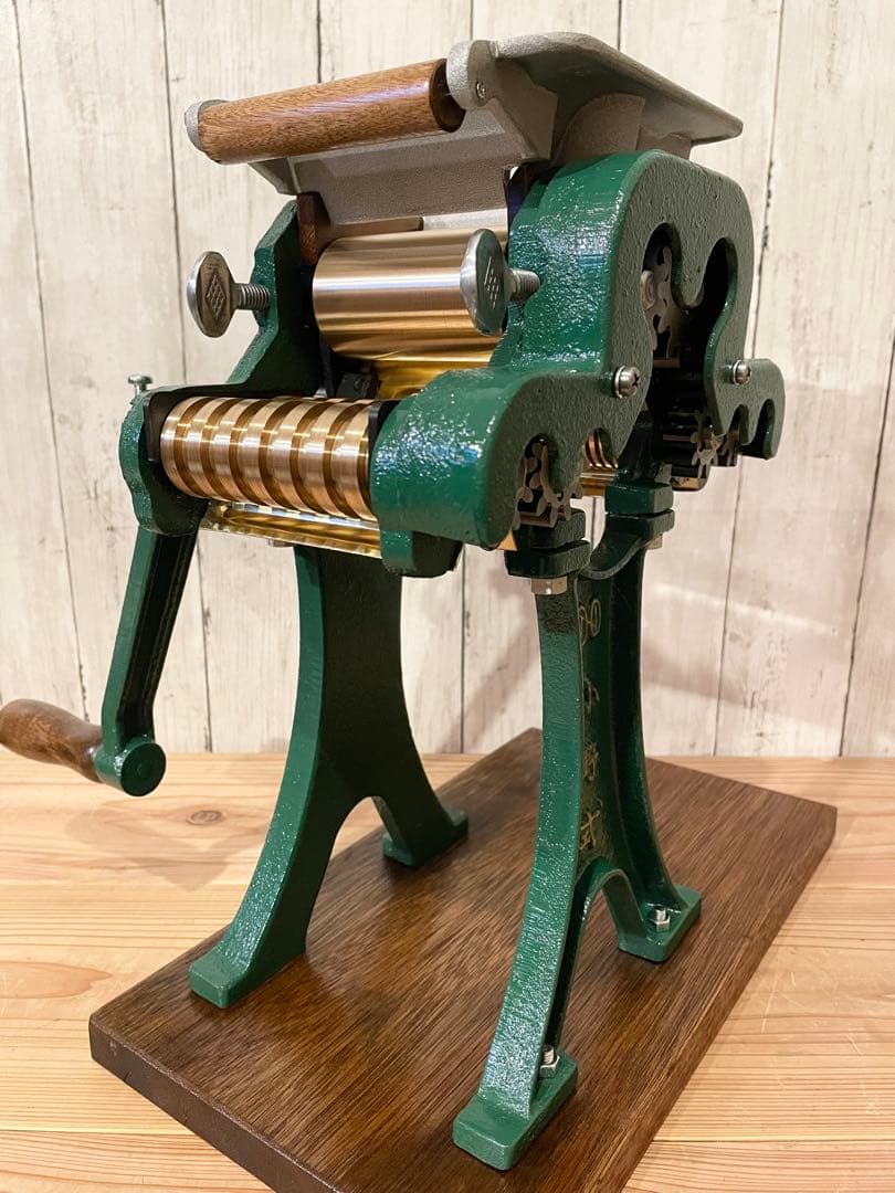 小野式製麺機 両刃【251010】説明書コピー.トラブル予防ガイド.麺帯ハンガー