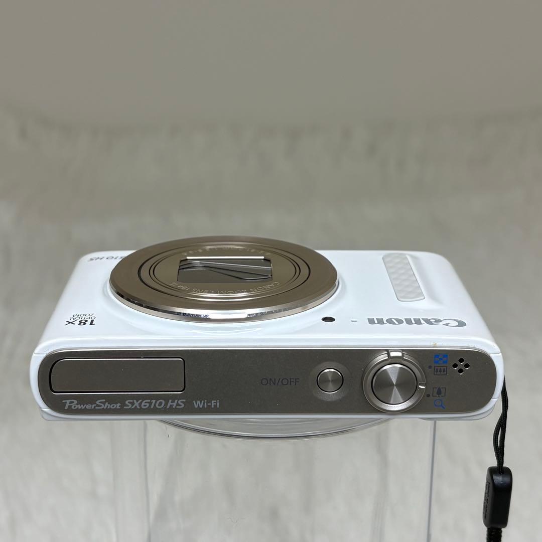 美品　Canon PowerShot SX610HS PC2192 白　動作品