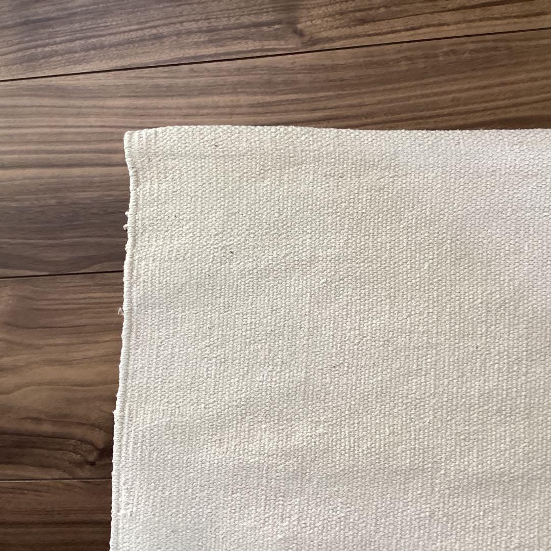 未使用タグ付　ZARA HORM 大判 コットンラグ　200✖️300