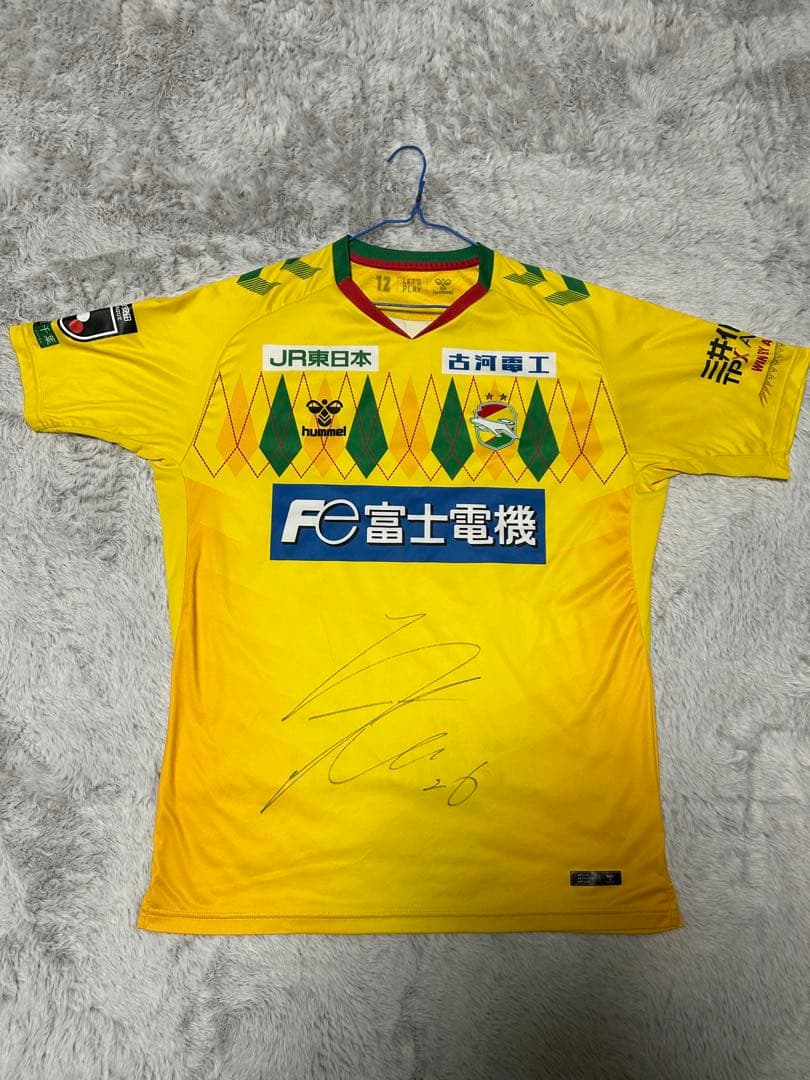 最終値下げ　美品　ジェフ市原千葉 2025 1st ユニフォーム 植田悠太 XO