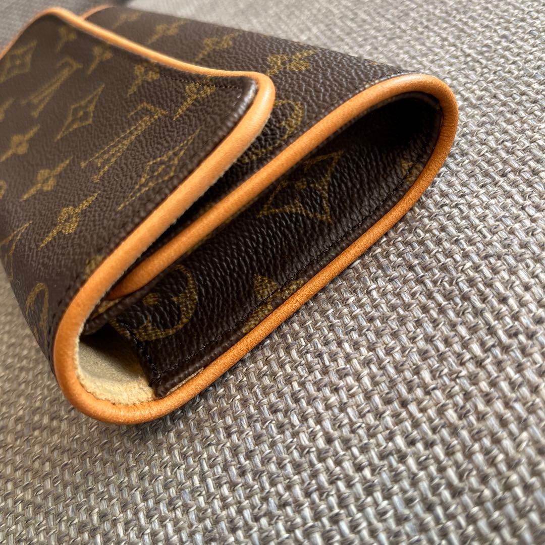 【LOUIS VUITTON】ヴィトン ポシェットツインPMモノグラム極美品！
