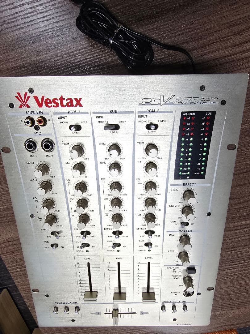 VESTAX DJミキサー PCV-275