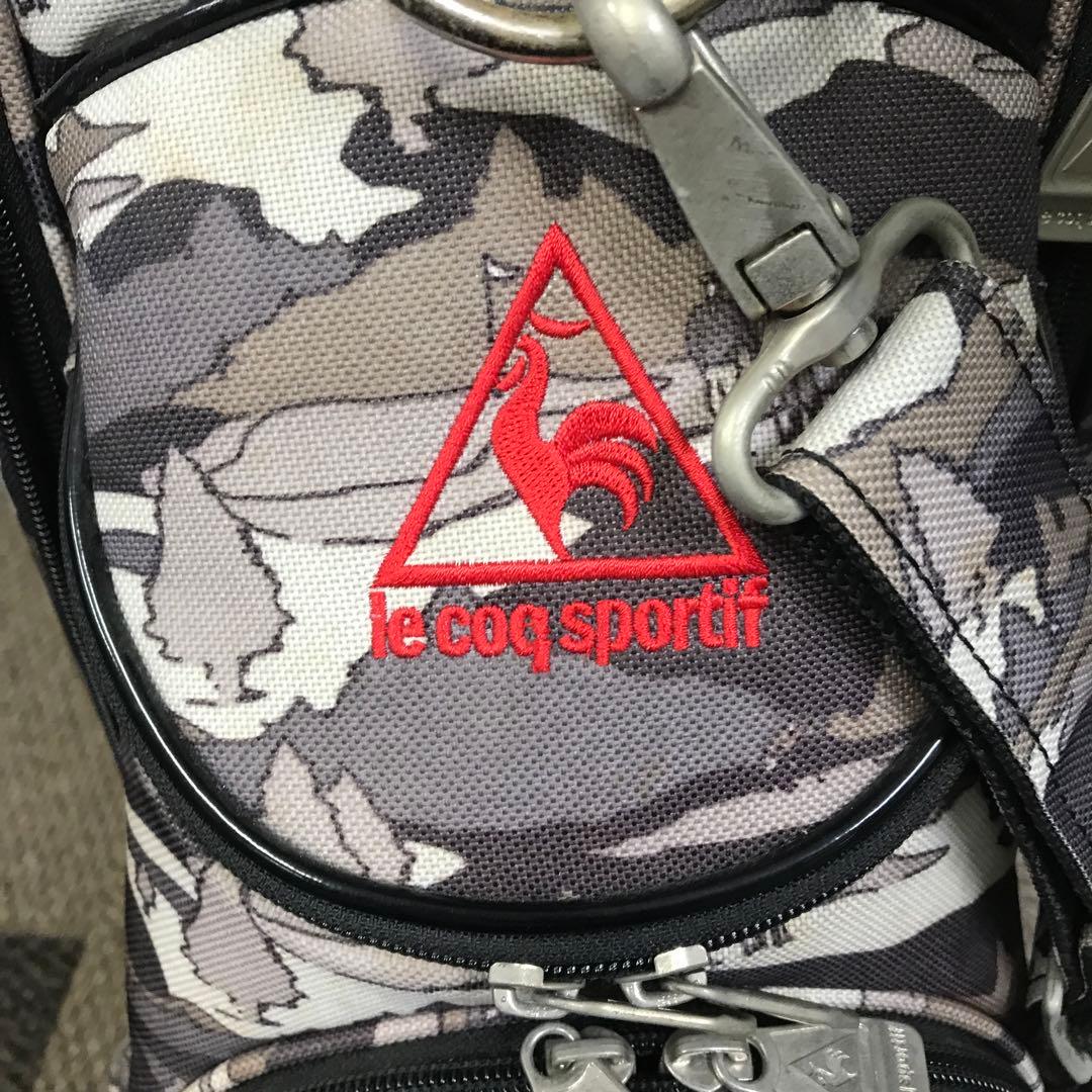 ルコックスポルティフ 総柄スタンド式 キャディバック（8.5型）