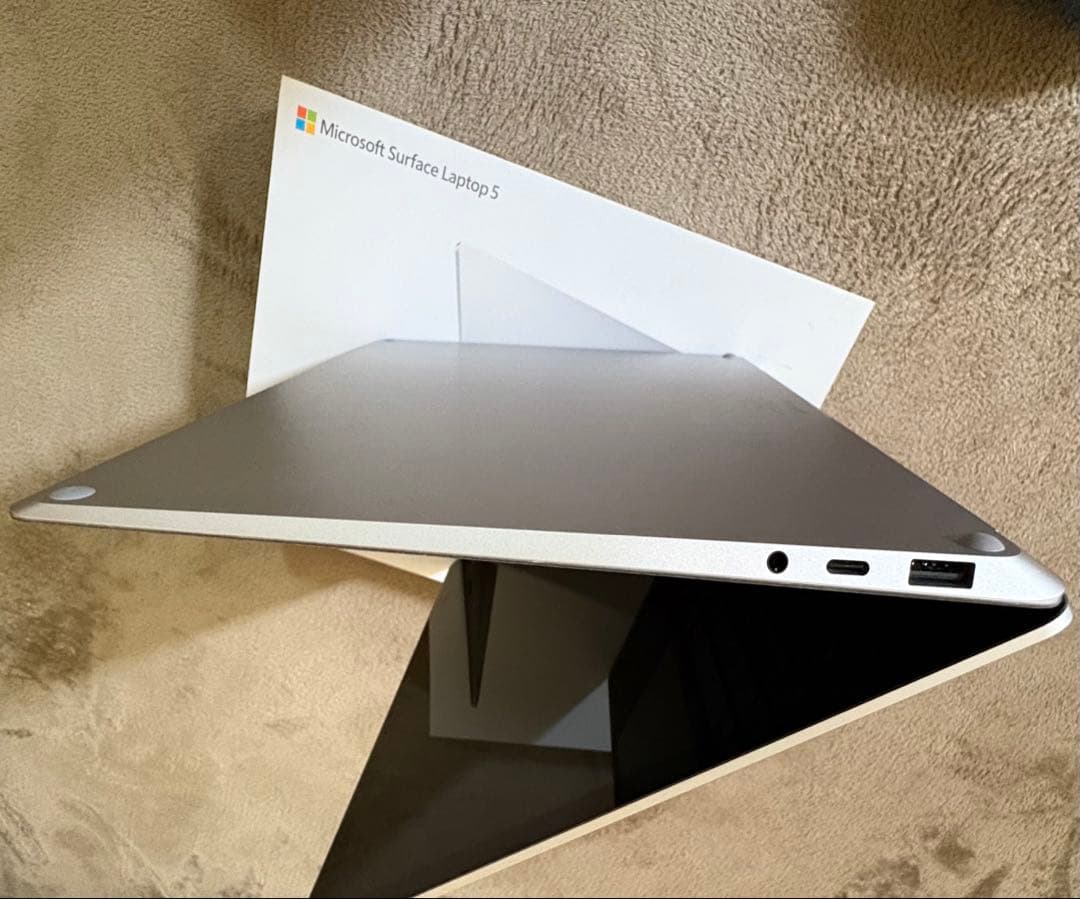 【準新品・12世代】Surface Laptop5 8G/512G Office