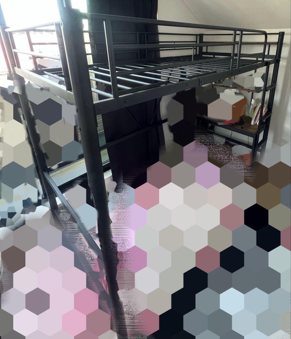 ロフトベッド シングル デスク付き