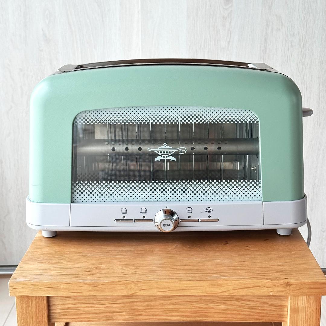 アラジン　グラファイト　ポップアップトースター　AEP-G12A(G)　グリーン