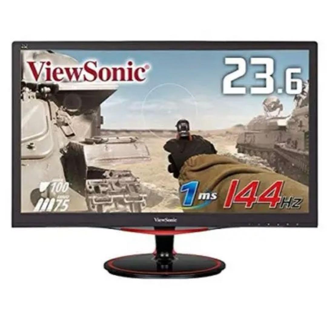 ViewSonic 23.6インチ 144Hz モニター 本体