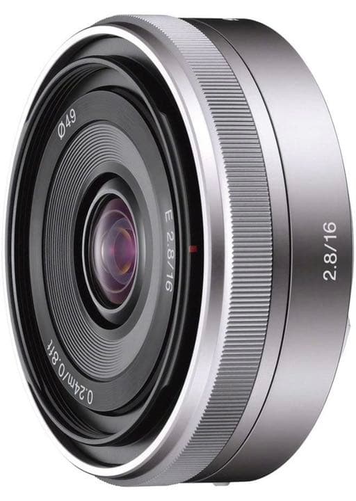 SONY 単焦点レンズ Eマウント用 APS-C専用 SEL16F28