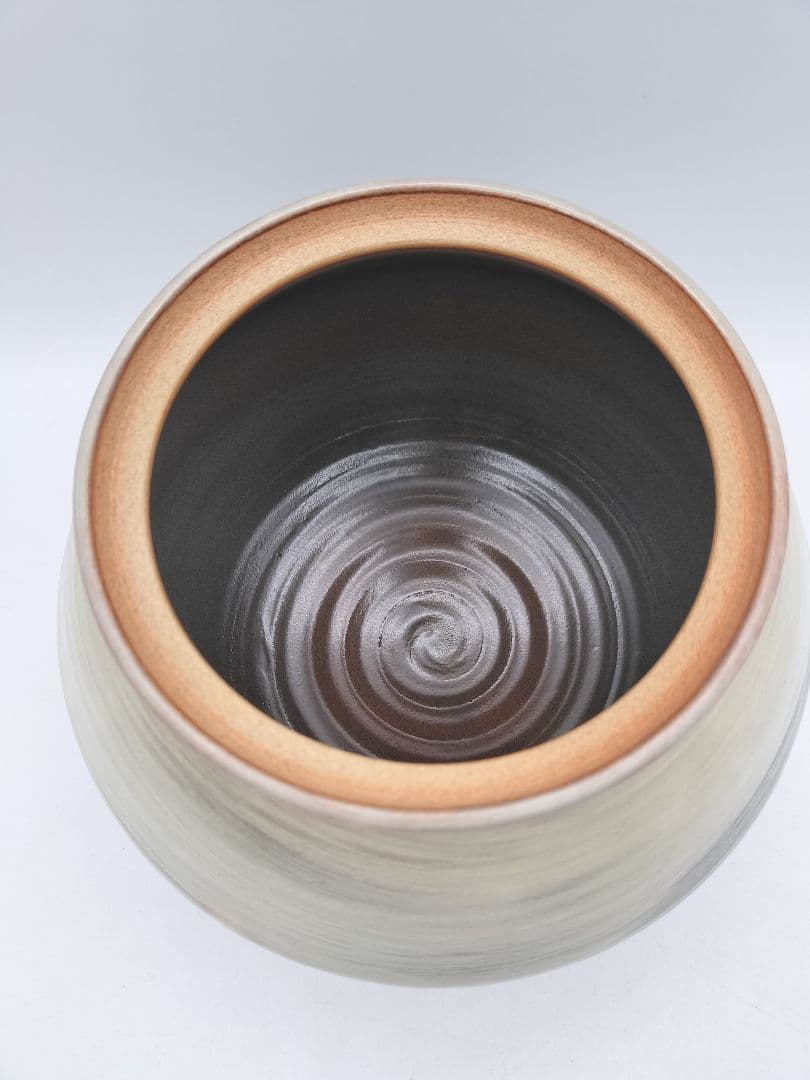 c865 水指 韓国 人間国宝 釜谷陶房 甲相浩 木箱 茶道具 古物