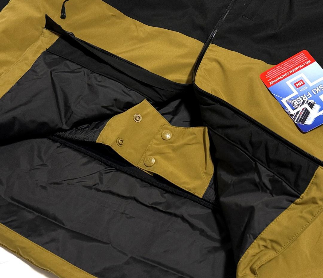 新品 ヘリーハンセン パウダーフェイス スノージャケット US:XXL