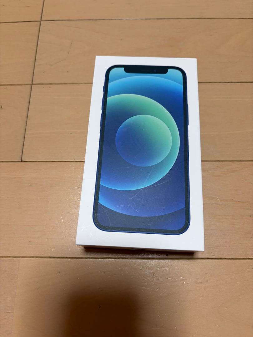 Apple iPhone 12mini 青色 本体 箱付き