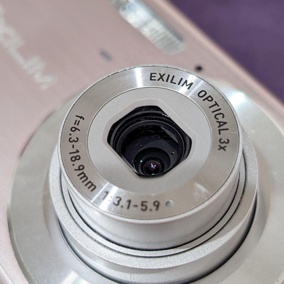 動作確認済 CASIO EXILIM EX-Z77 ピンク デジカメ 充電器あり