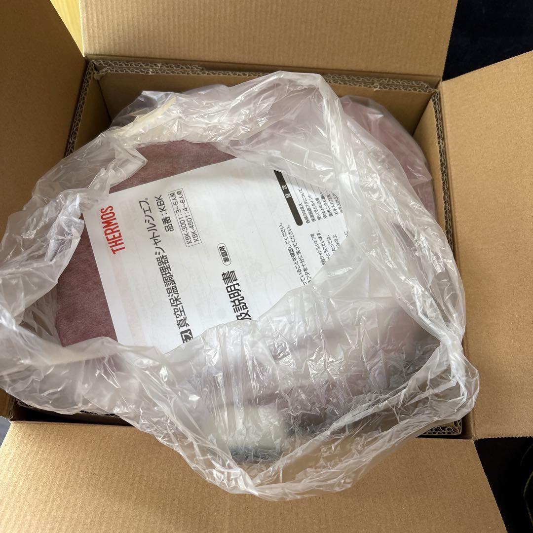 THERMOSサーモス 真空保温調理器 シャトルシェフ3.0新品 ディープレッド