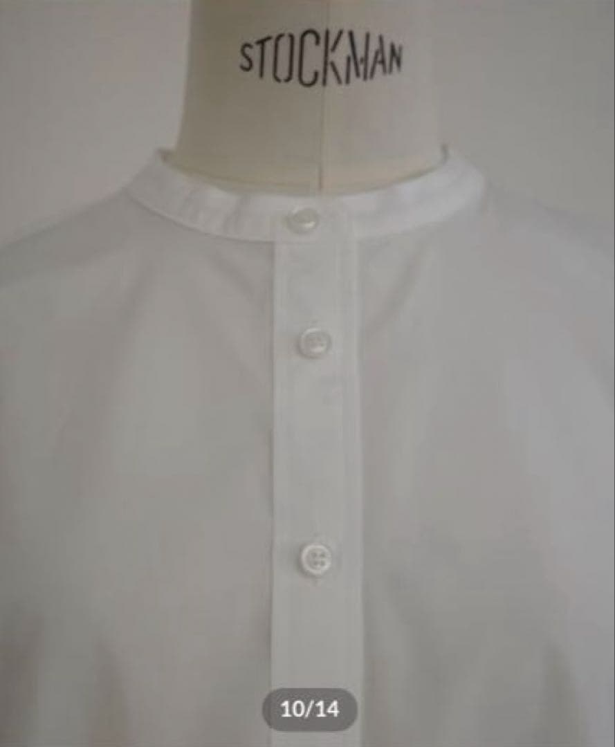 トップス OHGA PEPLUM BLOUSE