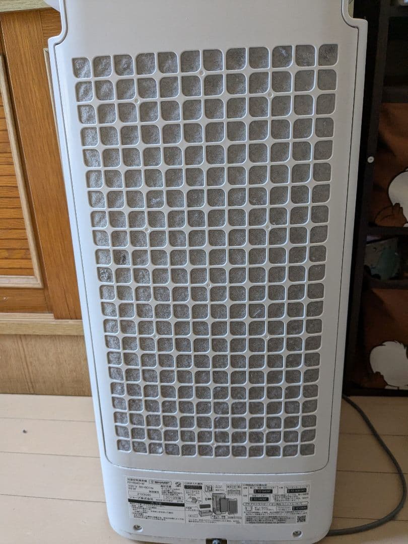 1225加湿空気清浄機　SHARP KI-NS40-W WHITE