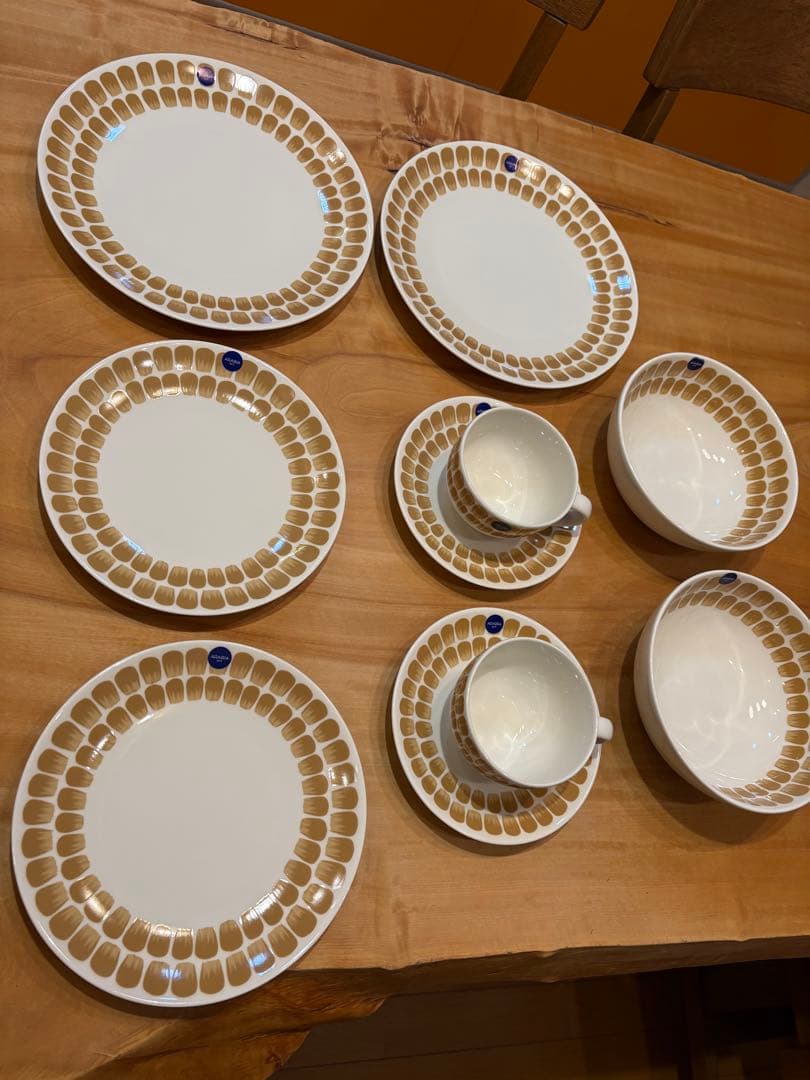 ARABIA トゥオキオ　ベージュ　食器10点セット