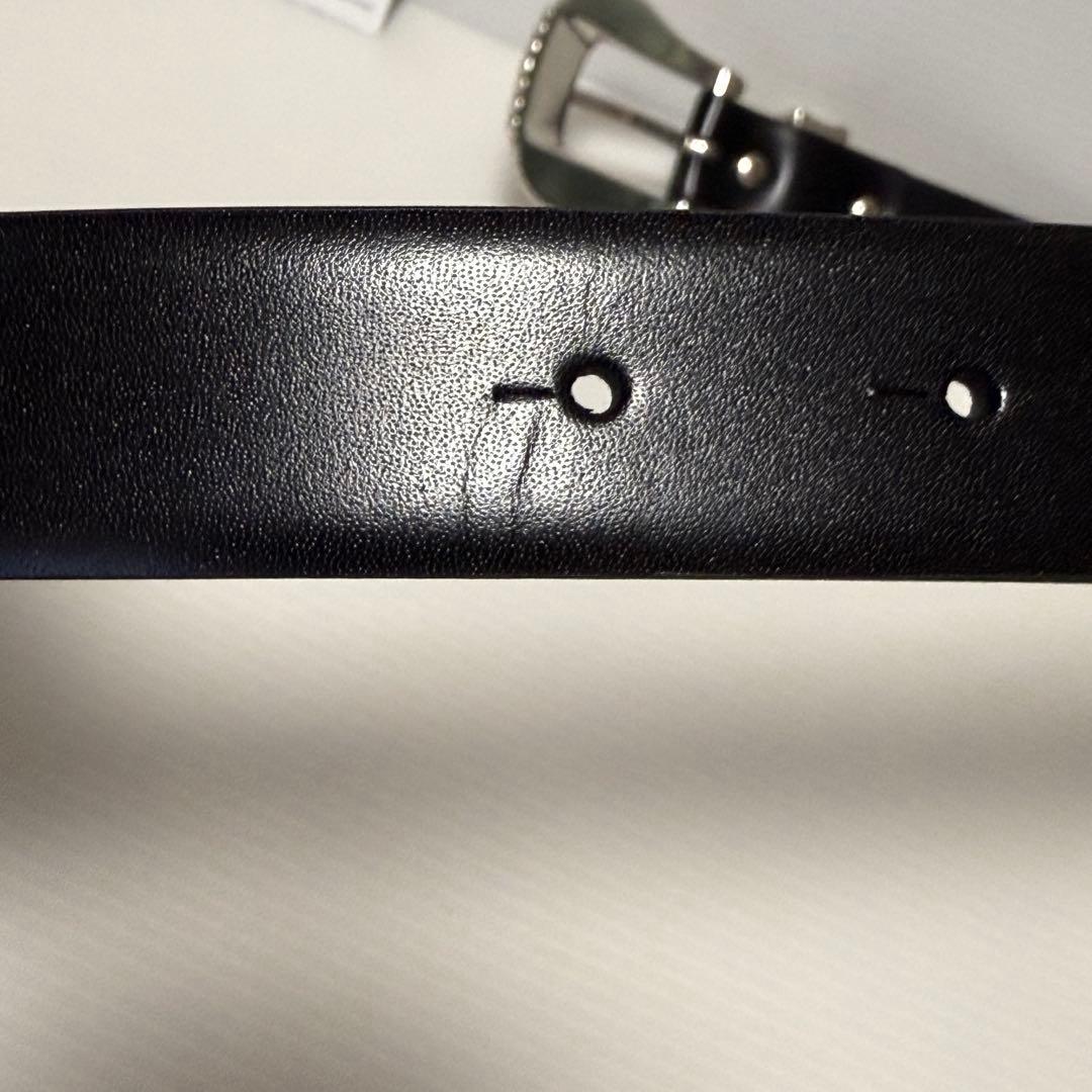 TOGA TOOメタルベルト 黒 Mサイズ