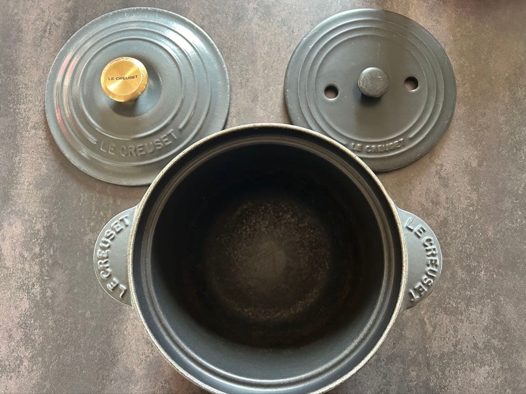 値下げ　レア　ル・クルーゼ　ココットエブリィ　グラファイト　20 炊飯